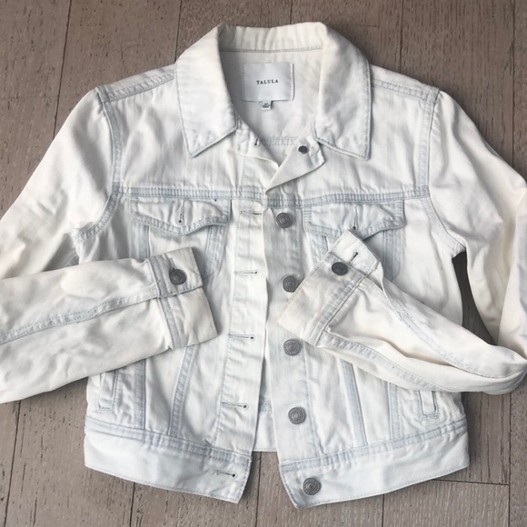 Aritzia Talula cropped jean jacket, XS - Picture 1 of 1